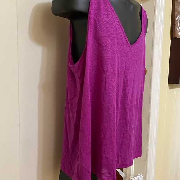 LOFT Linen Tank - Picture 4 of 5